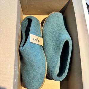Glerups Women's Wool Slippers - North Sea